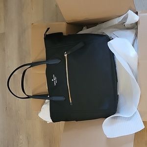 Kate Spade Black Nylon CHELSEA Tote